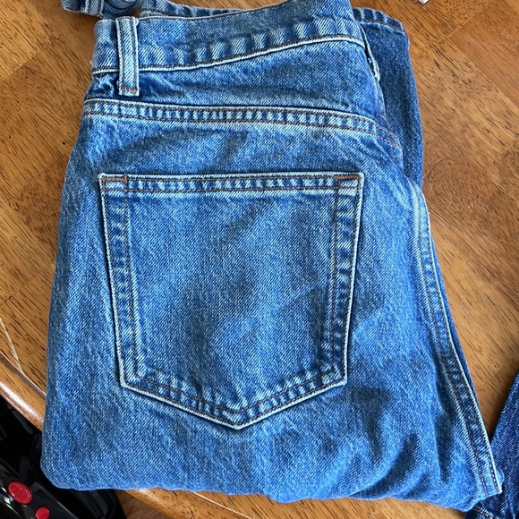 Reformation Cynthia High Rise Straight Long Jeans - Picture 7 of 7